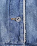  11.17.24 - VTG CROPPED SHERPA LINED DENIM JACKET - GU by UNIQLO 
