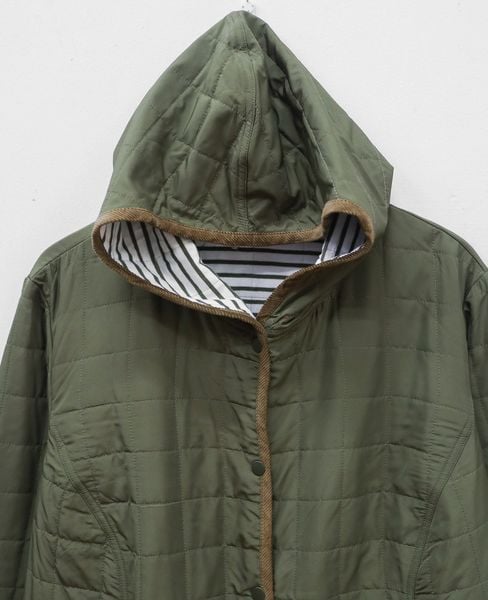  12.22.24 - VTG QUILTED HOODED JACKET - SMILE LAND 
