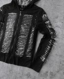  02.28.24 - VTG DOUBLE LAYER ZIP UP HOODIE - TUTUHA 