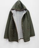  12.22.24 - VTG QUILTED HOODED JACKET - SMILE LAND 