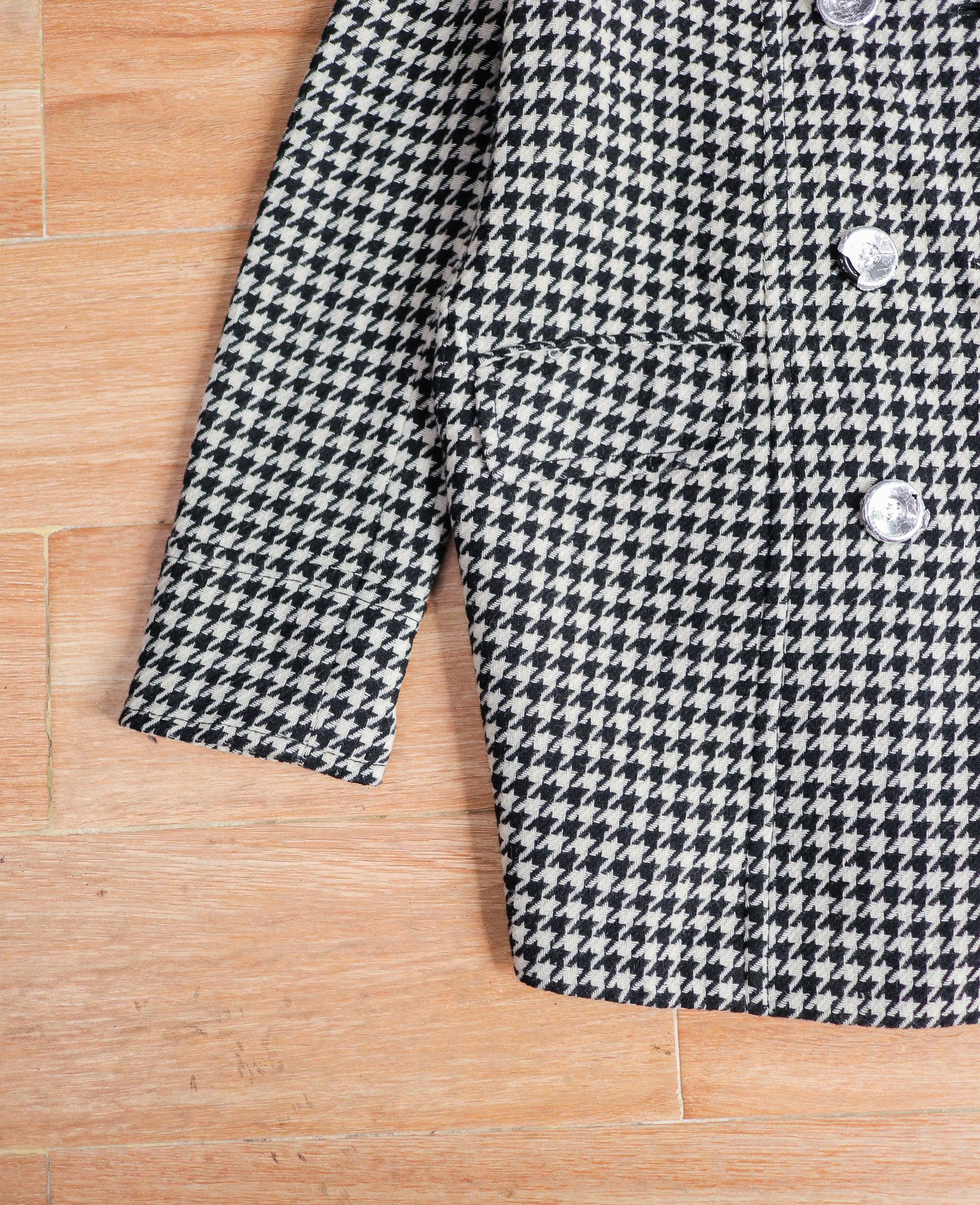  12.06.24 - VTG DOUBLE BREASTED WOOL COAT JACKET - KLEIN PLUS 