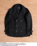  12.06.24 - VTG DOUBLE BREASTED WOOL COAT JACKET - 6RAGEBLUE 