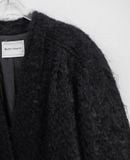  12.16.24 - VTG FAUX FUR CARDIGAN JACKET - HAUT MONDE 