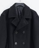  12.13.24 - VTG WOOL DOUBLE BREASTED BLAZER JACKET - UNIQLO 
