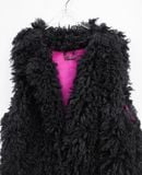  12.16.24 - VTG FAUX FUR VEST JACKET - CHAIZE 