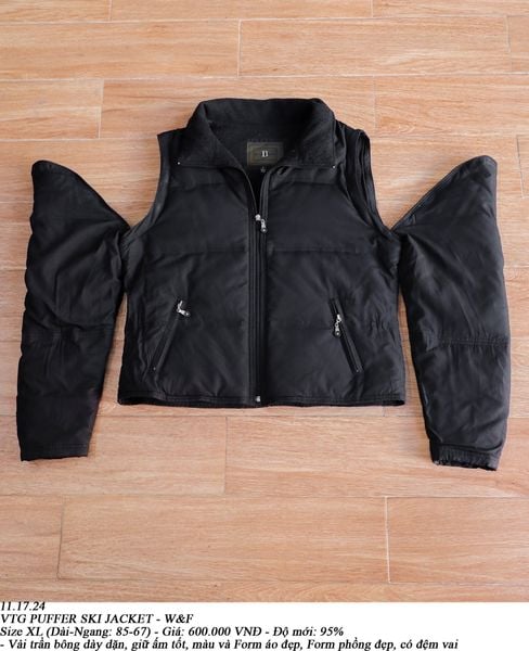  11.17.24 - VTG PUFFER SKI JACKET - W&F 