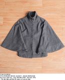  12.06.24 - VTG PONCHO WOOL JACKET - DEAR PRINCESS 