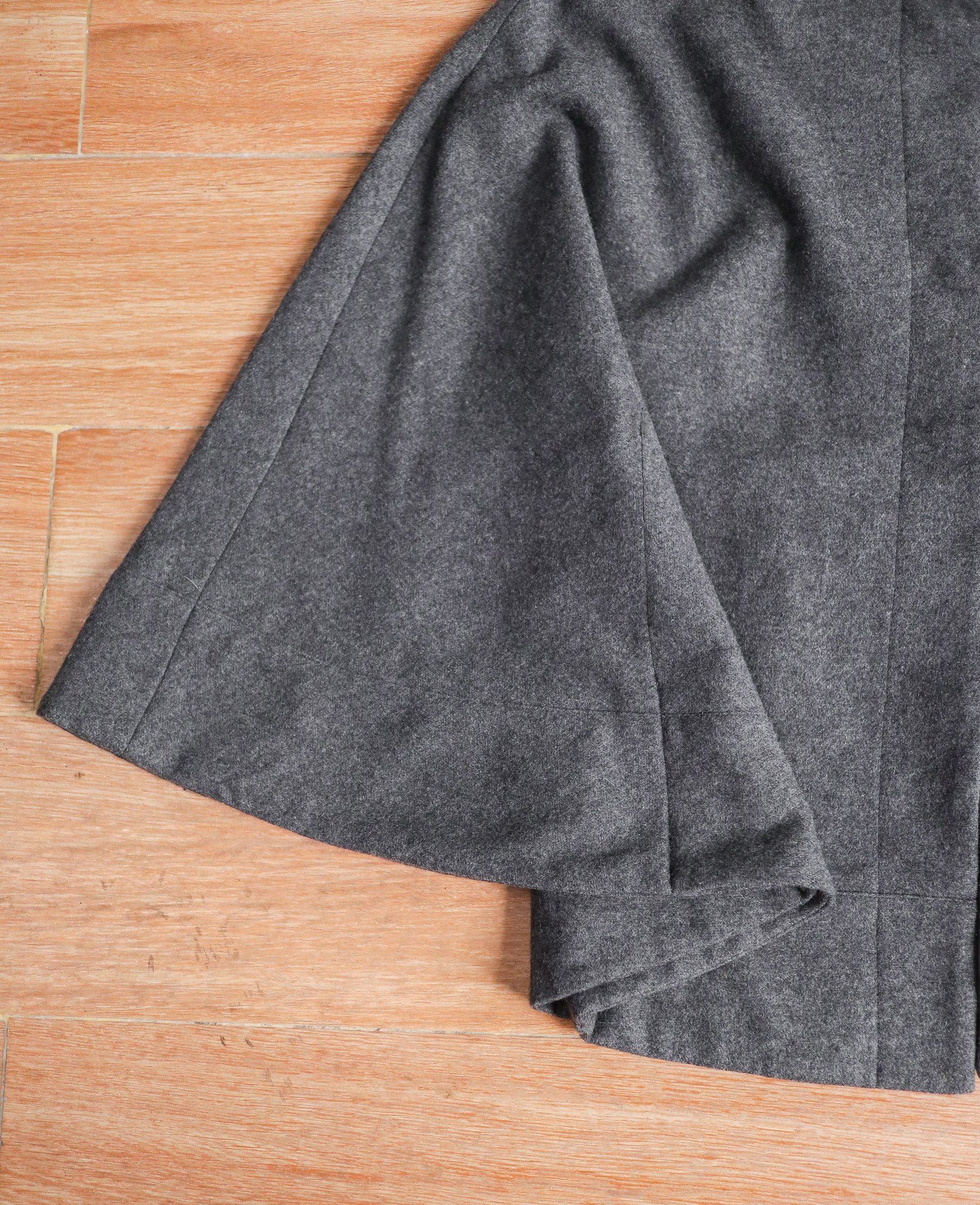  12.06.24 - VTG PONCHO WOOL JACKET - DEAR PRINCESS 