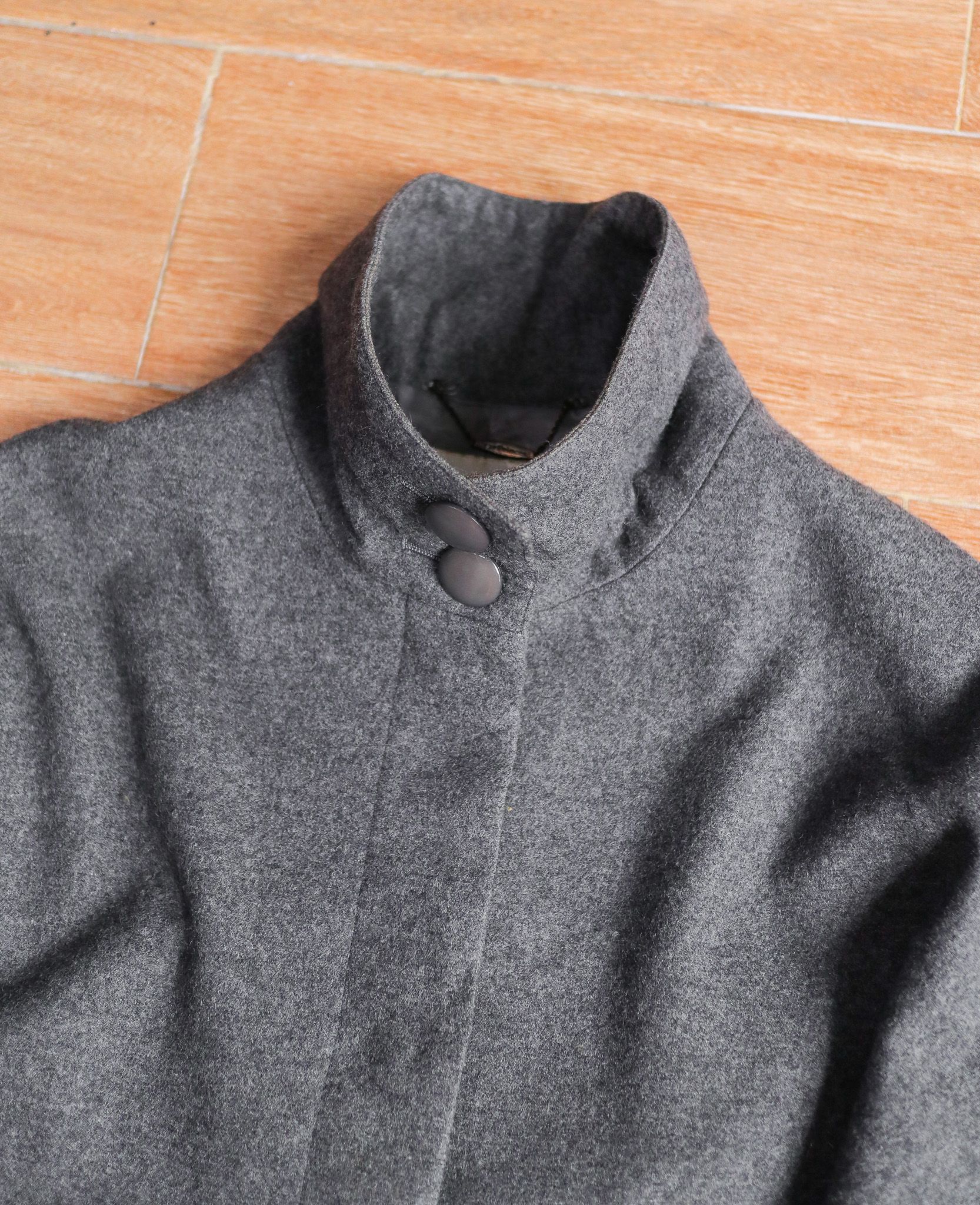  12.06.24 - VTG PONCHO WOOL JACKET - DEAR PRINCESS 