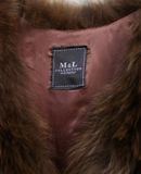  12.16.24 - VTG FAUX FUR VEST JACKET - M&L COLLECTION 