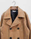  12.13.24 - VTG WOOL DOUBLE BREASTED BLAZER JACKET - NYLAUS CLOTHING 
