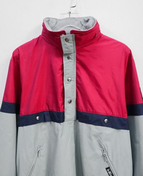  12.22.24 - VTG QUARTER ZIP WINDBREAKER JACKET - KILLY by ASICS 