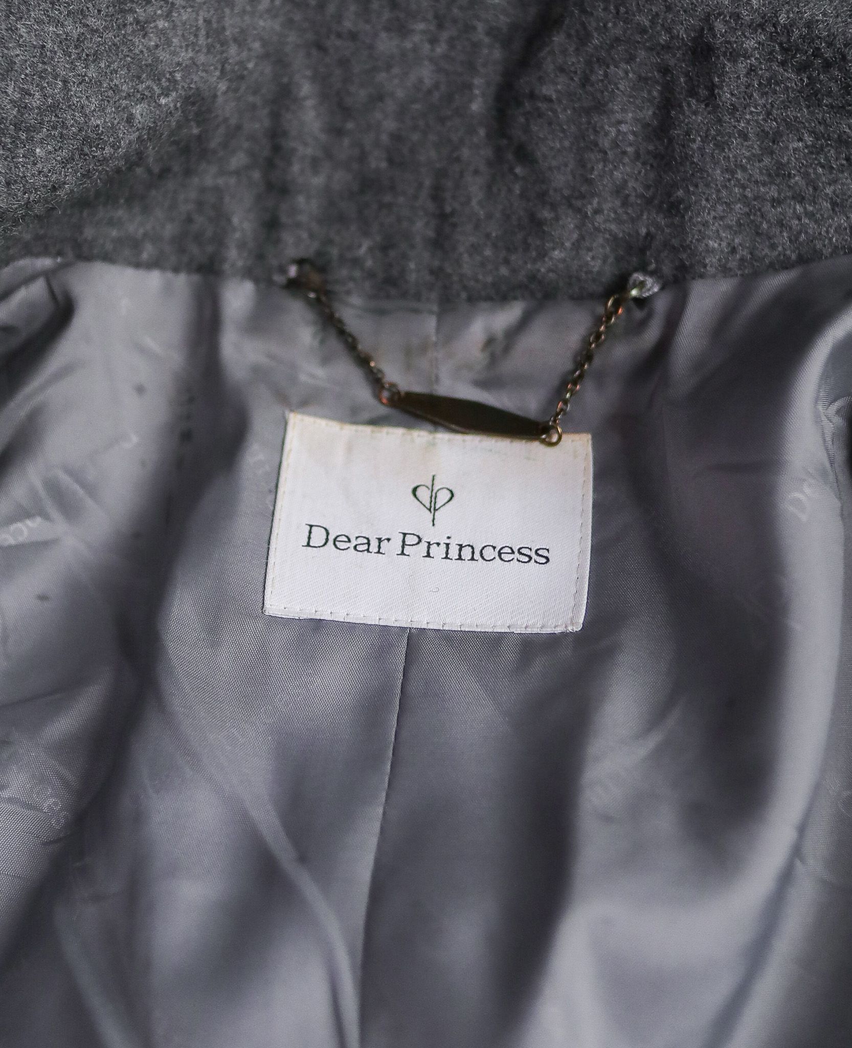  12.06.24 - VTG PONCHO WOOL JACKET - DEAR PRINCESS 