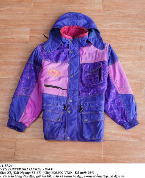  11.17.24 - VTG PUFFER SKI JACKET - W&F 