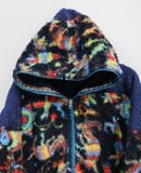  12.11.24 - VTG FLEECE REVERSIBLE ZIP UP HOODIE 