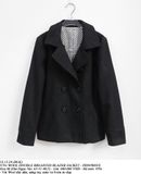  12.13.24 - VTG WOOL DOUBLE BREASTED BLAZER JACKET - INNOWAVE 