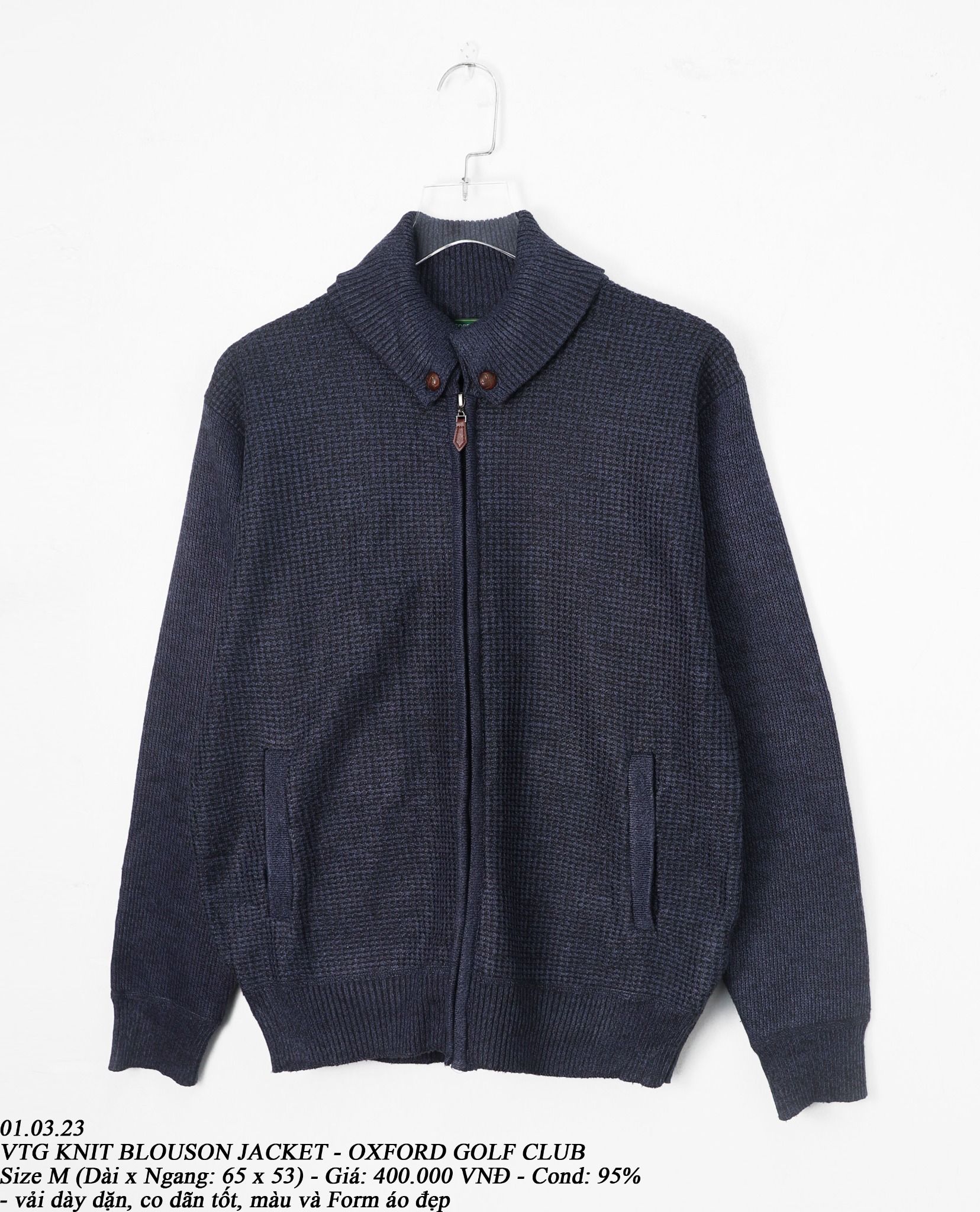 oxford golf jacket