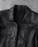  02.28.24 - VTG LEATHER COAT JACKET 