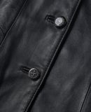  02.28.24 - VTG LEATHER COAT JACKET 