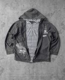  02.28.24 - VTG DOUBLE LAYERED ZIP HOODIE - FREE BEAT 