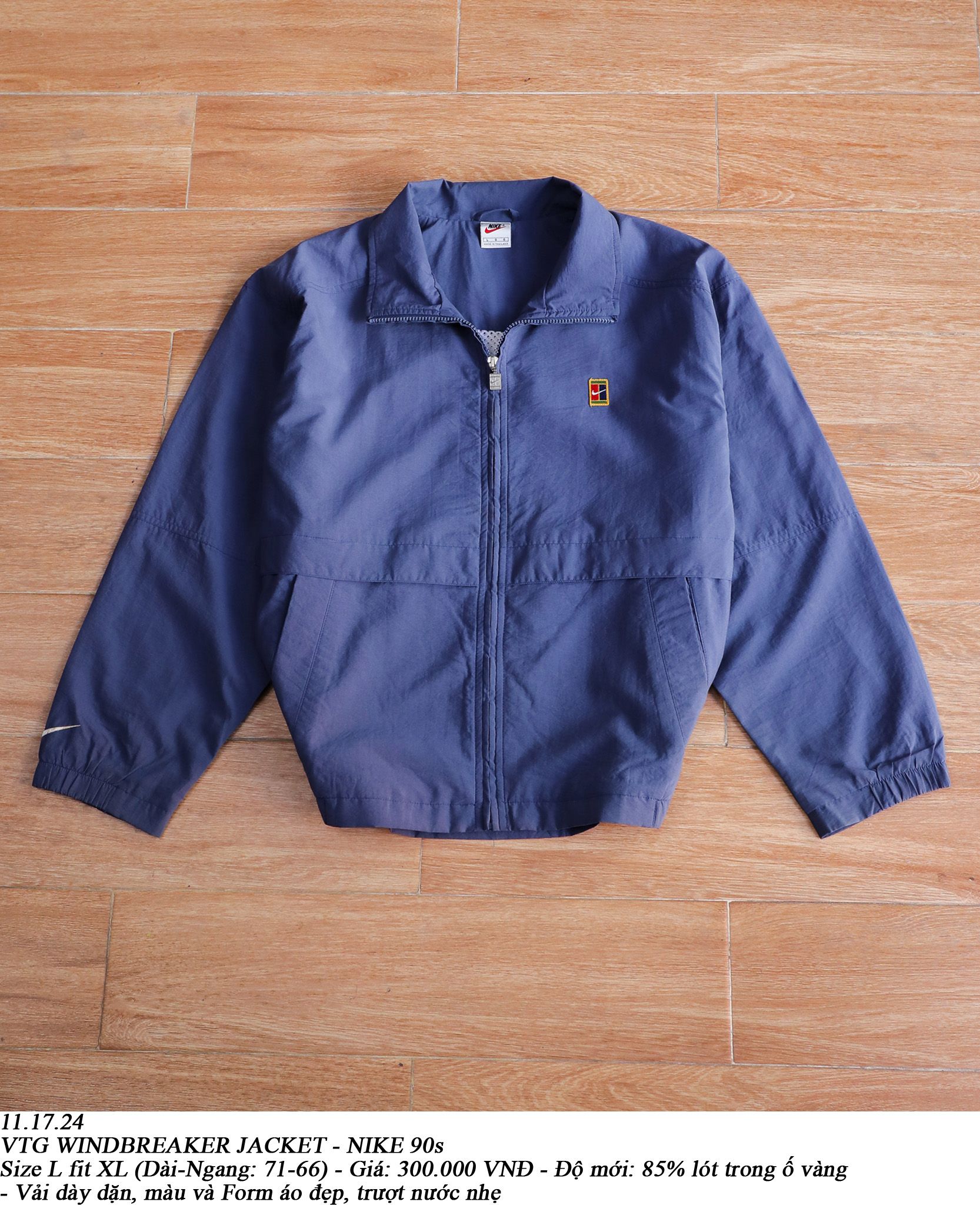  11.17.24 - VTG WINDBREAKER JACKET - NIKE 90s 