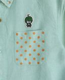  06.29.23 - VTG BUTTON UP SHIRT - LAUNDRY 
