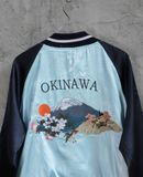  11.03.23 - VTG CROPPED REVERSIBLE SATIN SUKAJAN JACKET - GU by UNIQLO 