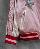  11.03.23 - VTG CROPPED REVERSIBLE SATIN SUKAJAN JACKET - GU by UNIQLO 