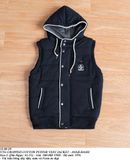  12.08.24 - VTG CROPPED COTTON PUFFER VEST JACKET - AVAILBASIC 