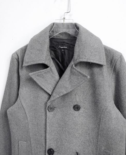  12.09.24 - VTG WOOL DOUBLE BREASTED BLAZER JACKET - SUGGESTION 