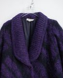 12.09.24 - VTG OVERSIZED MOHAIR COAT JACKET - CASTEBERRY NEW YORK 