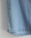  06.29.23 - VTG DENIM PULLOVER SHIRT - IKKA 