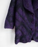  12.09.24 - VTG OVERSIZED MOHAIR COAT JACKET - CASTEBERRY NEW YORK 