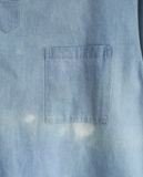  06.29.23 - VTG DENIM PULLOVER SHIRT - IKKA 