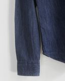  06.29.23 - VTG DENIM BUTTON UP SHIRT - HUM 