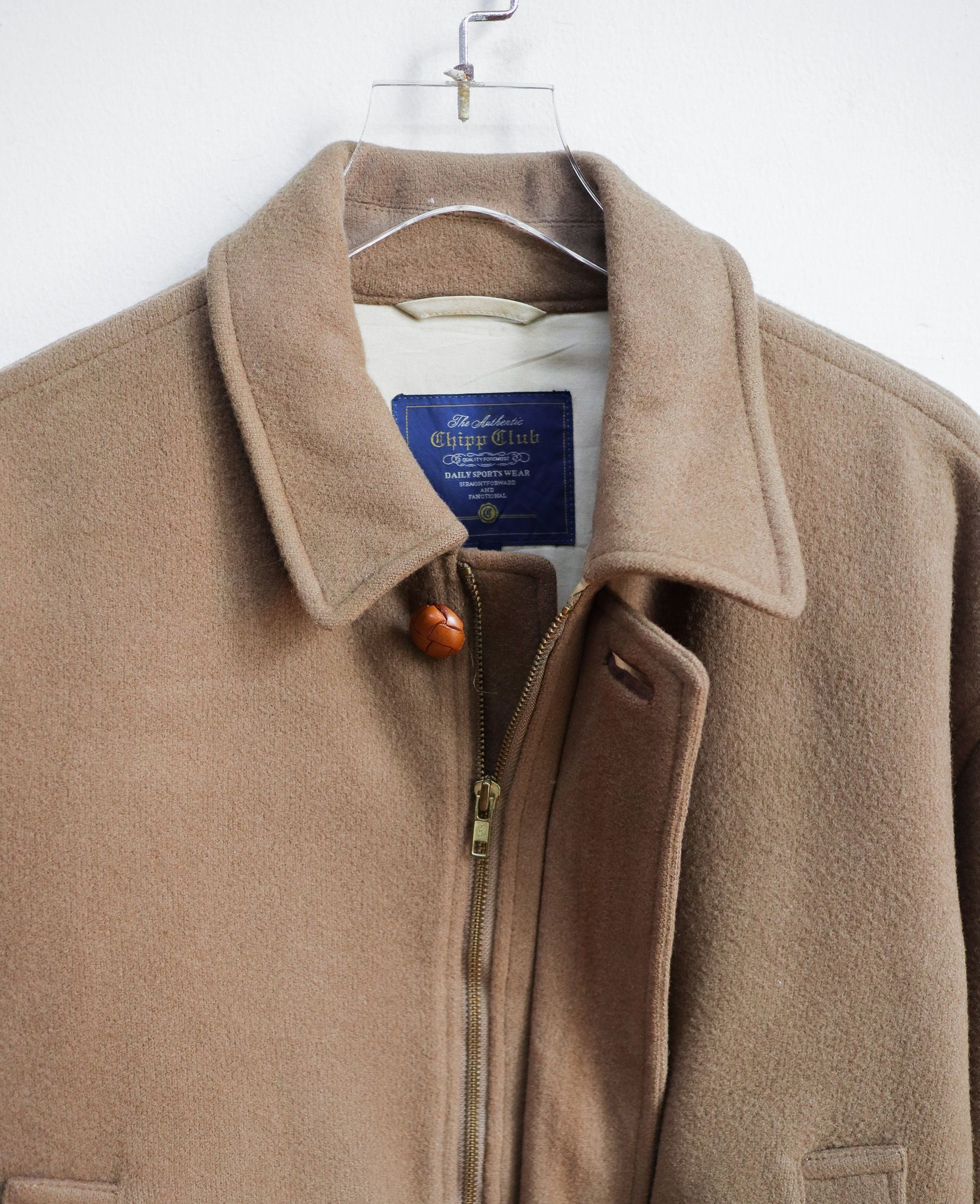  12.09.24 - VTG WOOL COAT JACKET - CHIPP CLUB 
