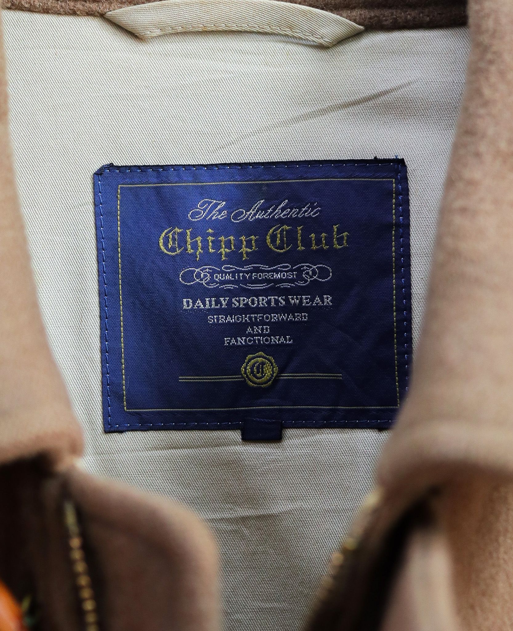  12.09.24 - VTG WOOL COAT JACKET - CHIPP CLUB 