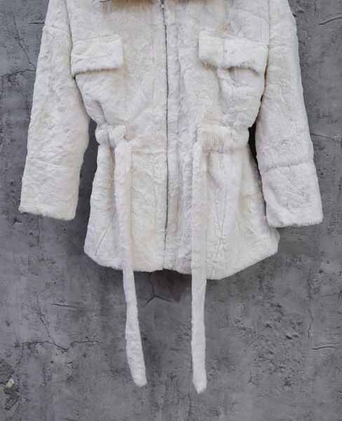  12.20.24 - VTG FAUX FUR JACKET - FLNN 