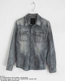  06.29.23 - VTG DENIM BUTTON UP SHIRT - BUCKAROO 