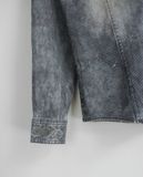  06.29.23 - VTG DENIM BUTTON UP SHIRT - BUCKAROO 