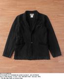  08.18.24 - VTG RAW CUT DENIM BLAZER JACKET - RE HYPHEN 