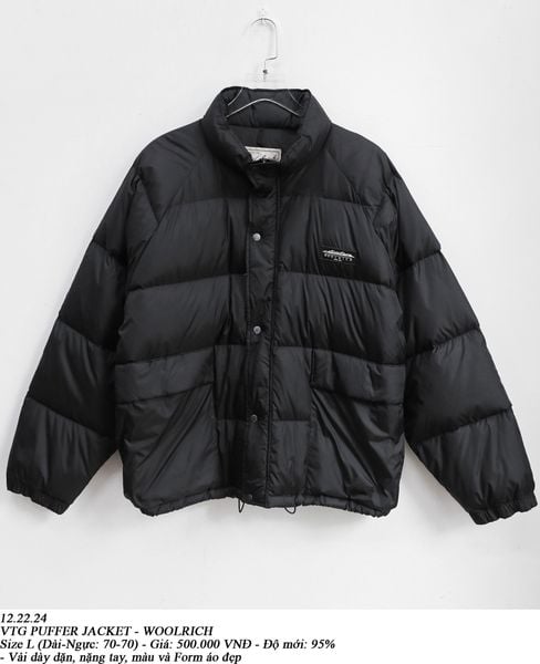  12.22.24 - VTG PUFFER JACKET - WOOLRICH 