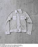  02.23.24 - VTG CROPPED KNIT SHIRT JACKET - MICHEL KLEIN PARIS 