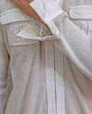  02.23.24 - VTG CROPPED KNIT SHIRT JACKET - MICHEL KLEIN PARIS 