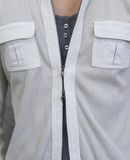  02.23.24 - VTG CROPPED KNIT SHIRT JACKET - MICHEL KLEIN PARIS 