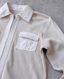  02.23.24 - VTG CROPPED KNIT SHIRT JACKET - MICHEL KLEIN PARIS 