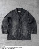  10.09.23 - VTG CHORE COAT DENIM JACKET - JUNGLE STORM 