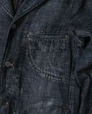  10.09.23 - VTG CHORE COAT DENIM JACKET - JUNGLE STORM 