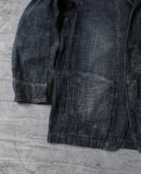  10.09.23 - VTG CHORE COAT DENIM JACKET - JUNGLE STORM 