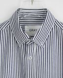  06.29.23 - VTG DENIM BUTTON UP SHIRT - GRAY 